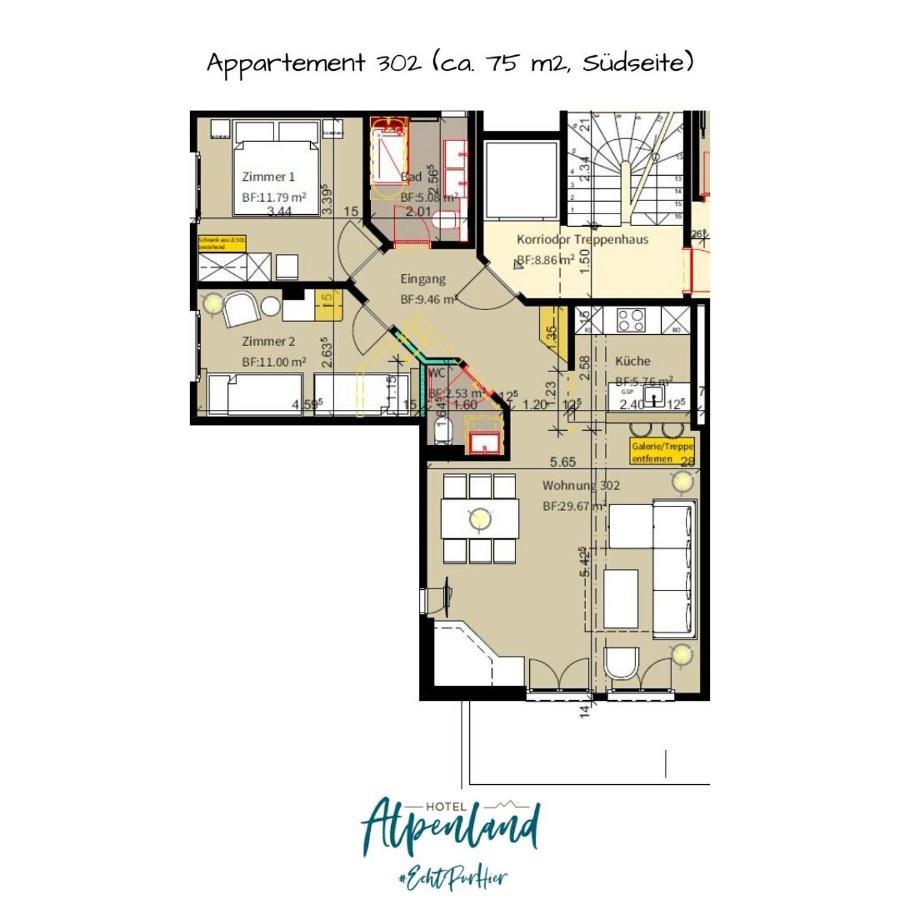 Hotel Alpenland Gstaad Extérieur photo